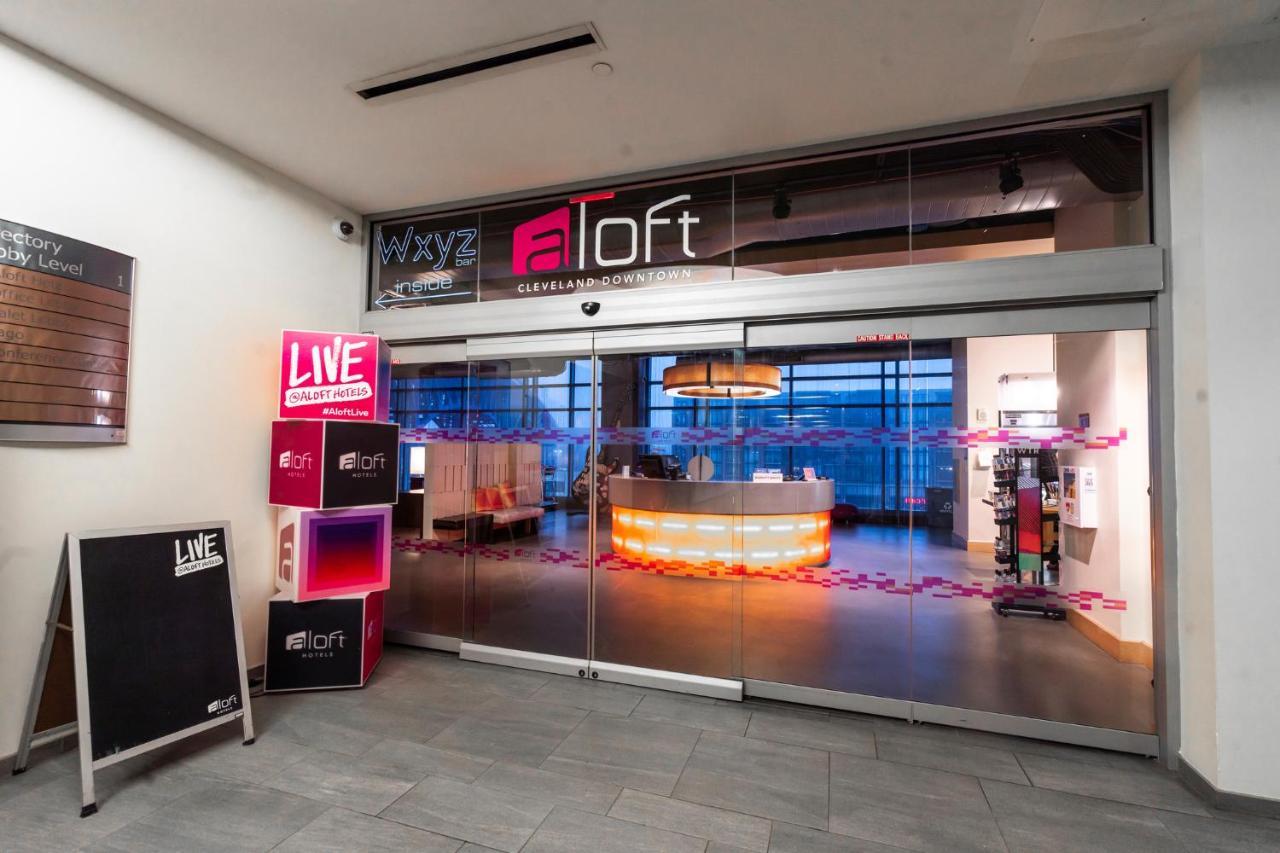 Aloft Cleveland Downtown Hotel Bagian luar foto